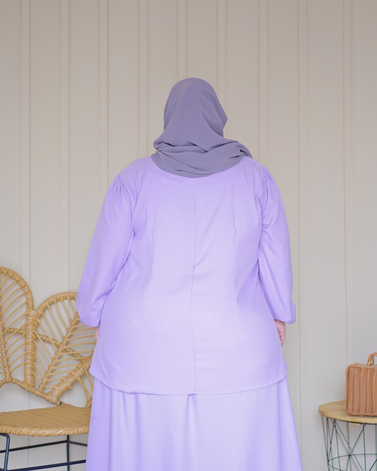 Wiliya Skirt Suit (Lilac)